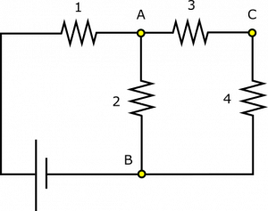 Circuit with Resistors in Series and Parallel
